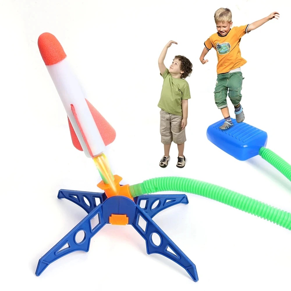 Kids Outdoor Explorer Set - Pompa kaki roket luar ruangan untuk