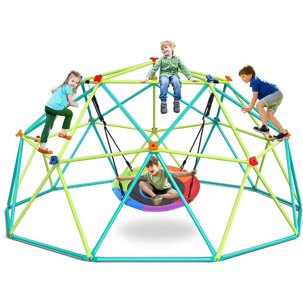 Kids Outdoor Climbing Dome - Ayunan Kubah Panjat 10 kaki untuk