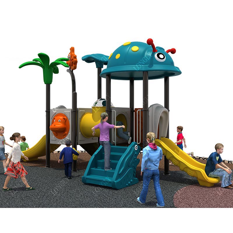 Kids Outdoor Slide - Harga Pabrik Peralatan Taman Hiburan Perosotan