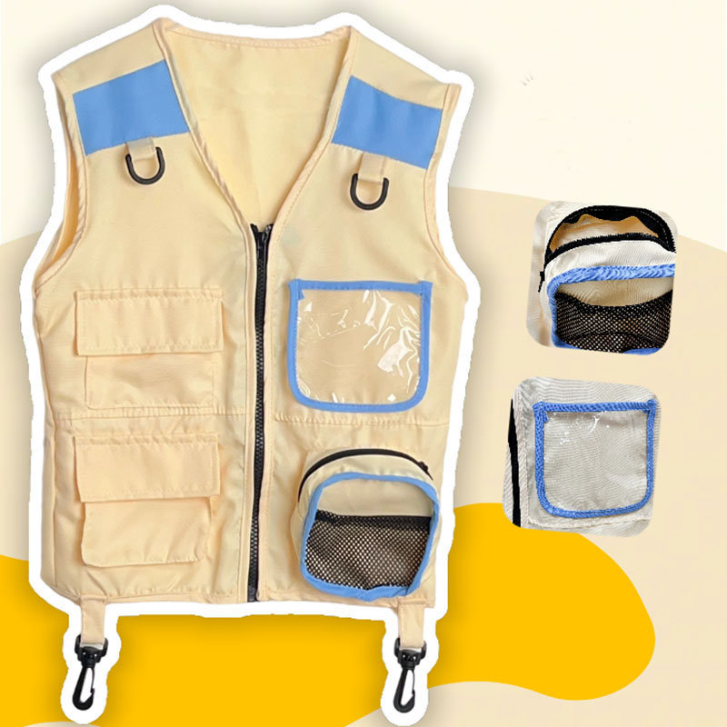 Kids Outdoor Clubhouse - Rompi penjelajah anak-anak bermain peran Cosplay