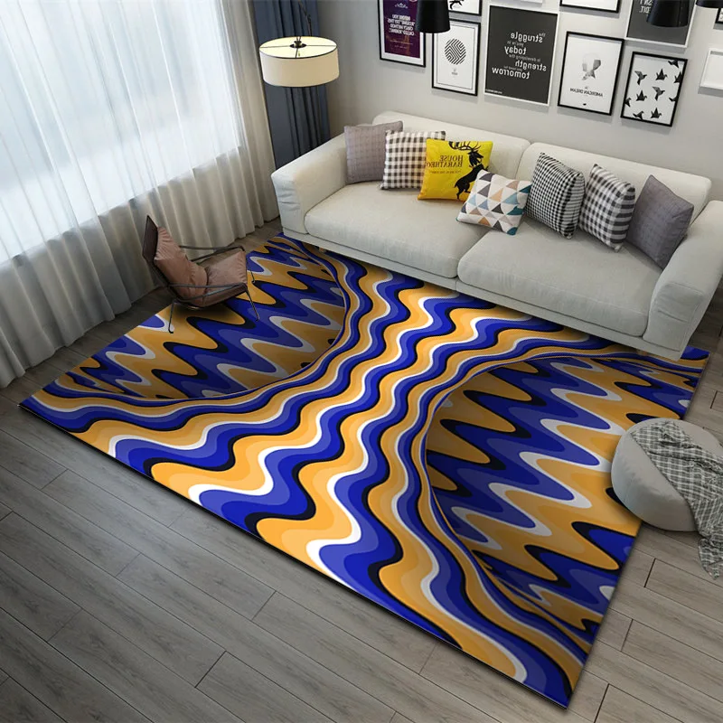 Kids Outdoor Lounge - Karpet Vortex Visual Nordik untuk Ruang