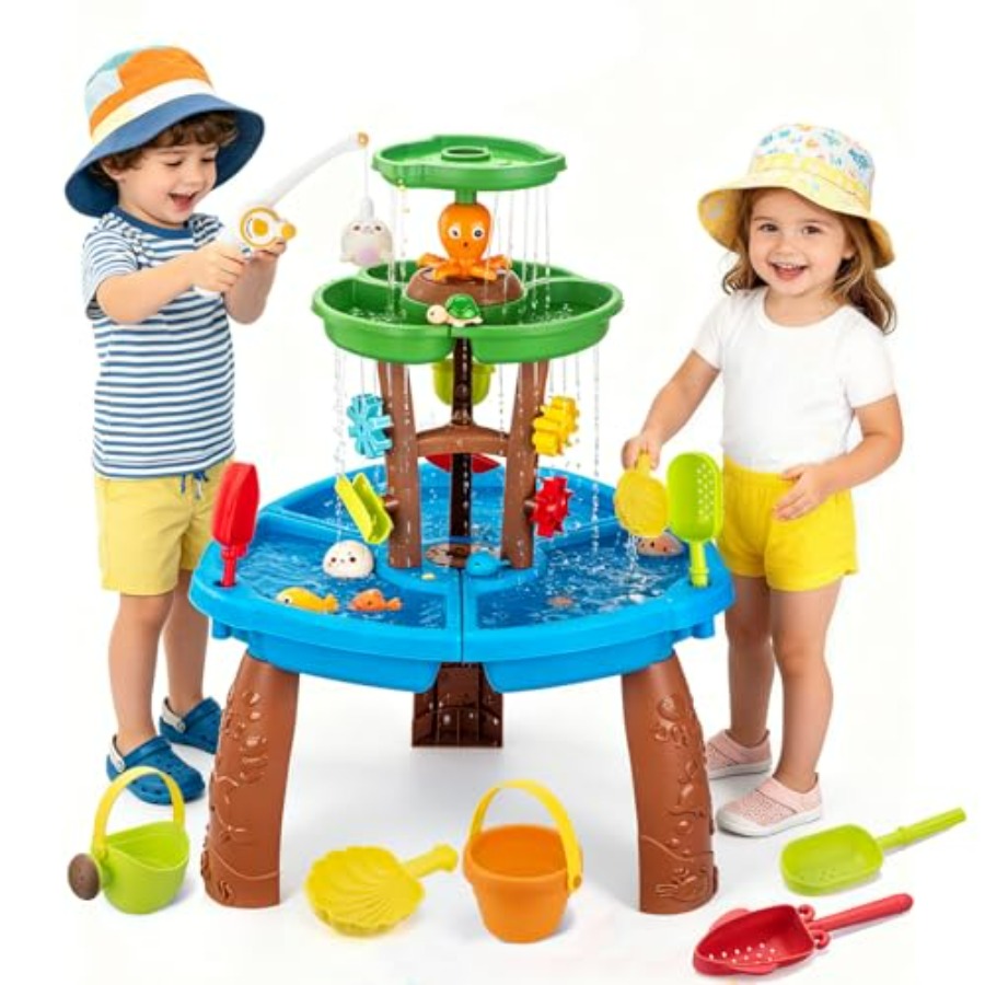 Kids Outdoor Sensory Table - Mainan air luar ruangan untuk anak