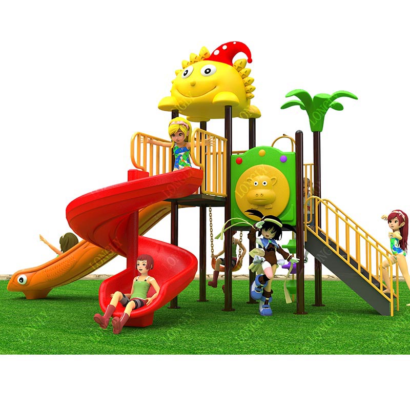 Kids Outdoor Garden - Perosotan Plastik Komersial 450x270x280cm untuk Anak-anak,