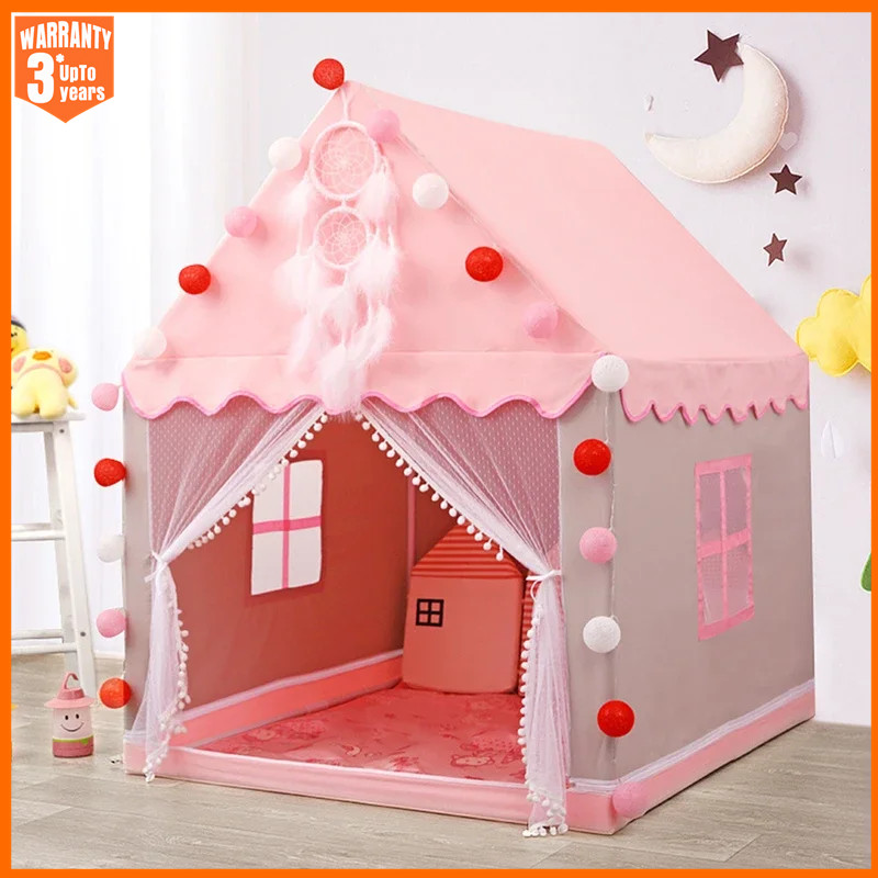 Kids Outdoor Clubhouse - Tenda Bermain Anak-anak Rumah Kastil Putri