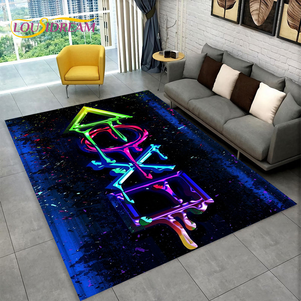 Kids Outdoor Lounge - Karpet Area Gamepad Game Gamer Kartun,