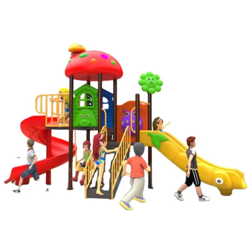 Kids Outdoor Slide - Peralatan Taman Bermain Anak Desain Baru,