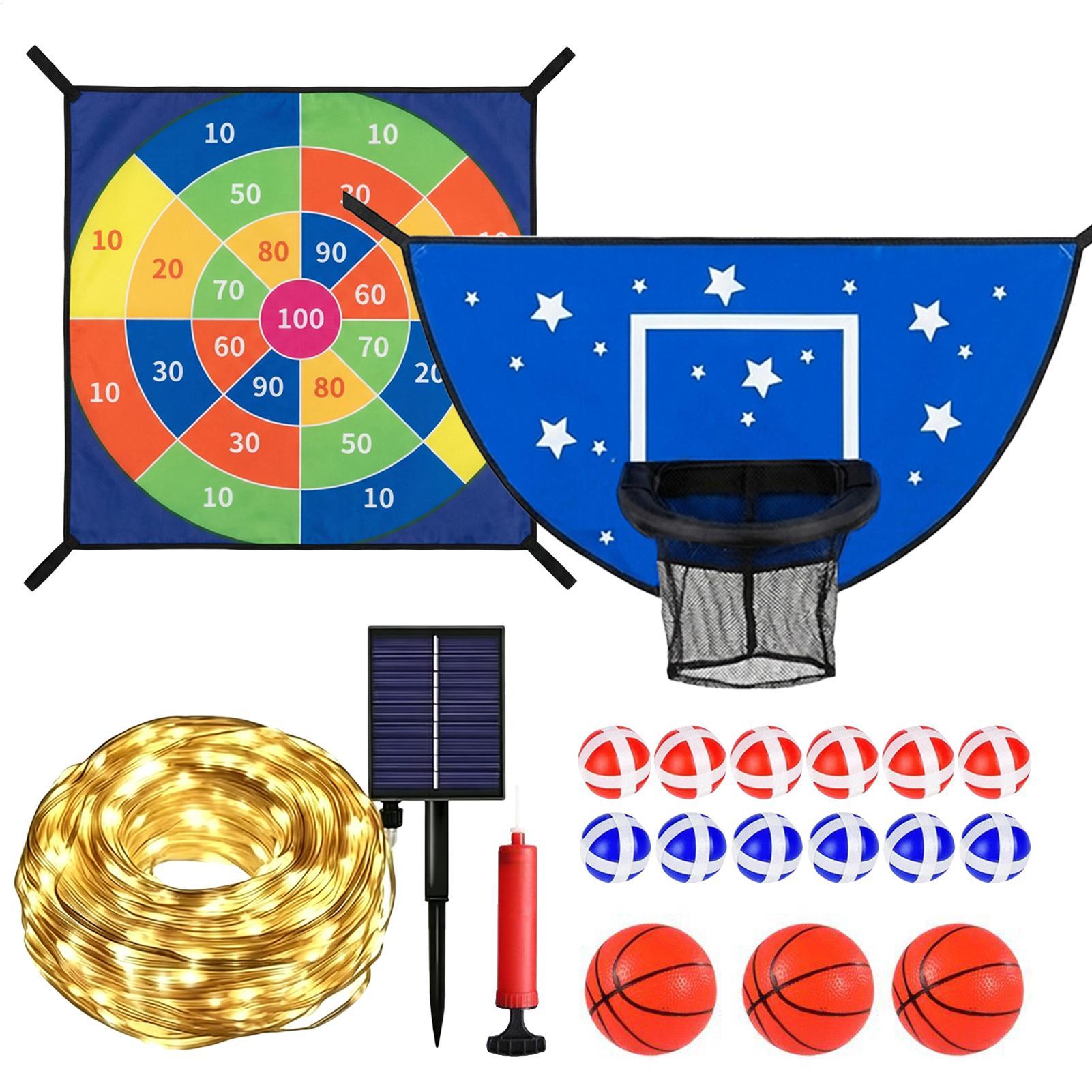 Basketball Hoop Outdoor - Ring Basket untuk Trampolin dengan Papan