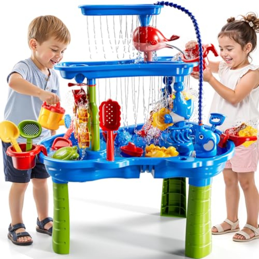 Kids Outdoor Sensory Table - Meja air luar ruangan untuk anak