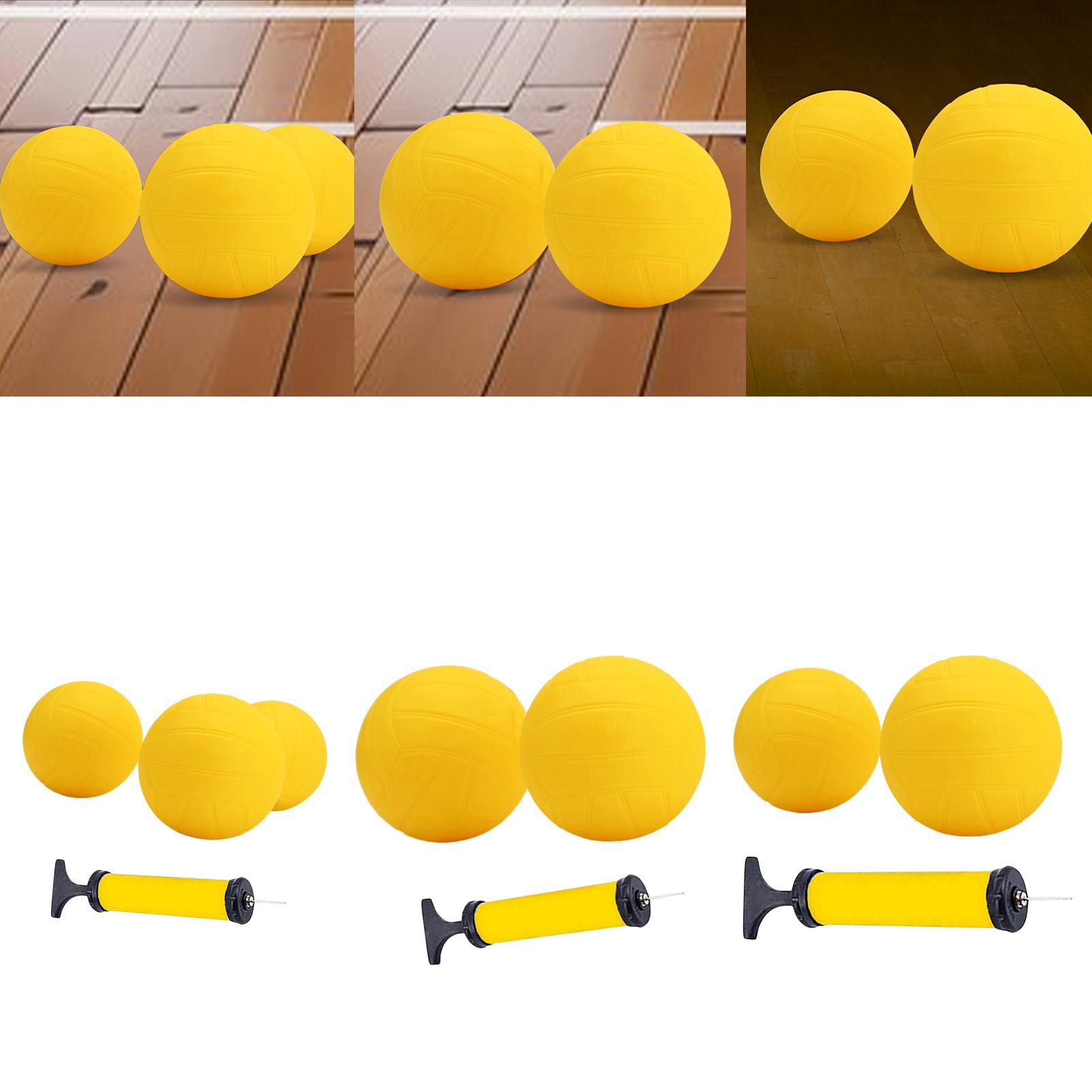 Kids Outdoor Volleyball - Bola Voli Mini Tiup PVC Kuning