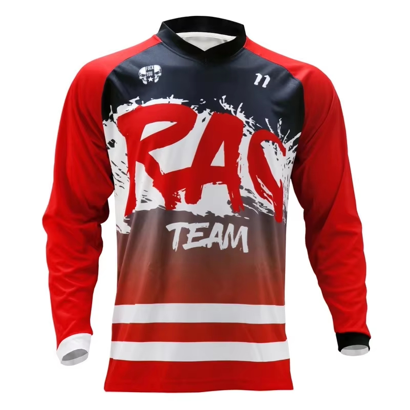 Kids Outdoor Fort - Jersey Balap MTB Lengan Panjang untuk