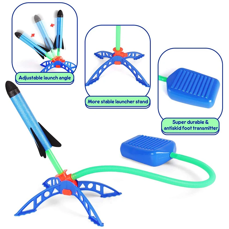 Pompa kaki roket luar ruangan  - Kids Outdoor Explorer Set ulasan dan harga