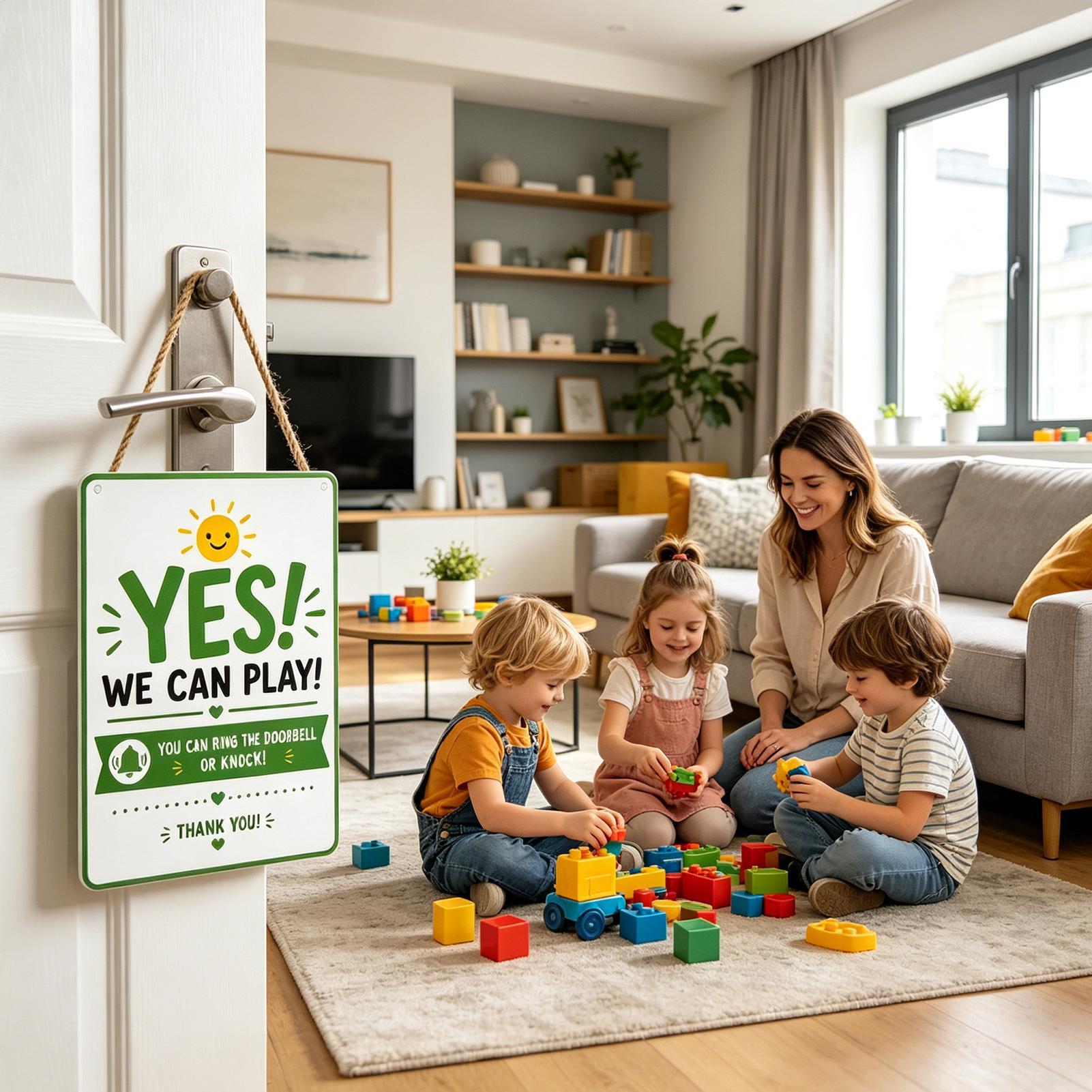 Papan Gantung Pintu Logam Dua  - Kids Outdoor Garden ulasan dan harga
