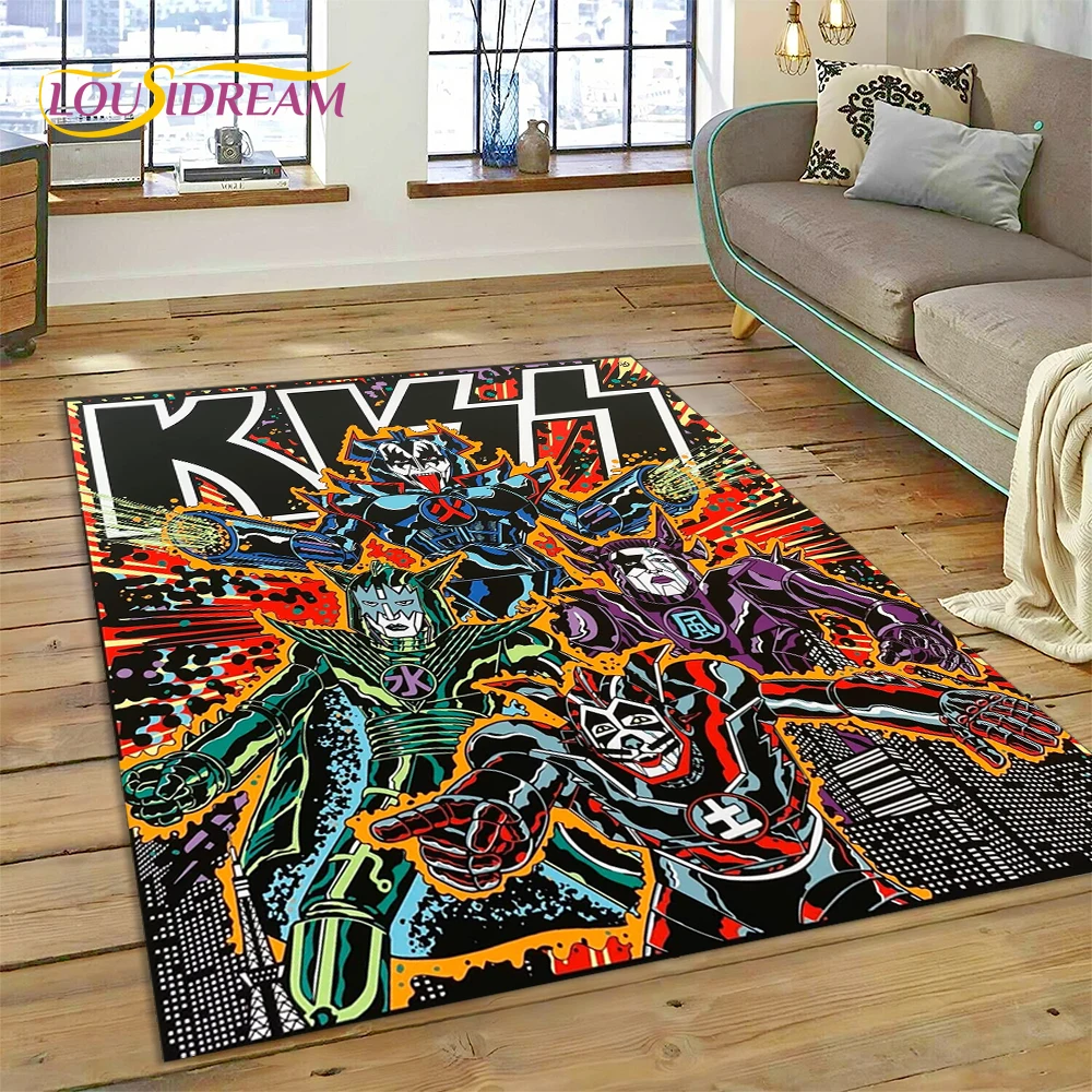 3D Kiss Rock Band berat logam  - Kids Outdoor Lounge ulasan dan harga
