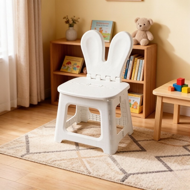 2 Buah Kursi Lipat Kartun Keli - Kids Outdoor Chair Plastic ulasan dan harga