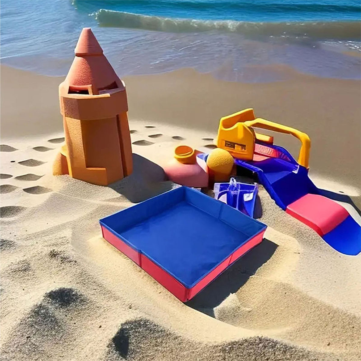Kotak Pasir dan Air Indoor Out - Kids Outdoor Sensory Table ulasan dan harga