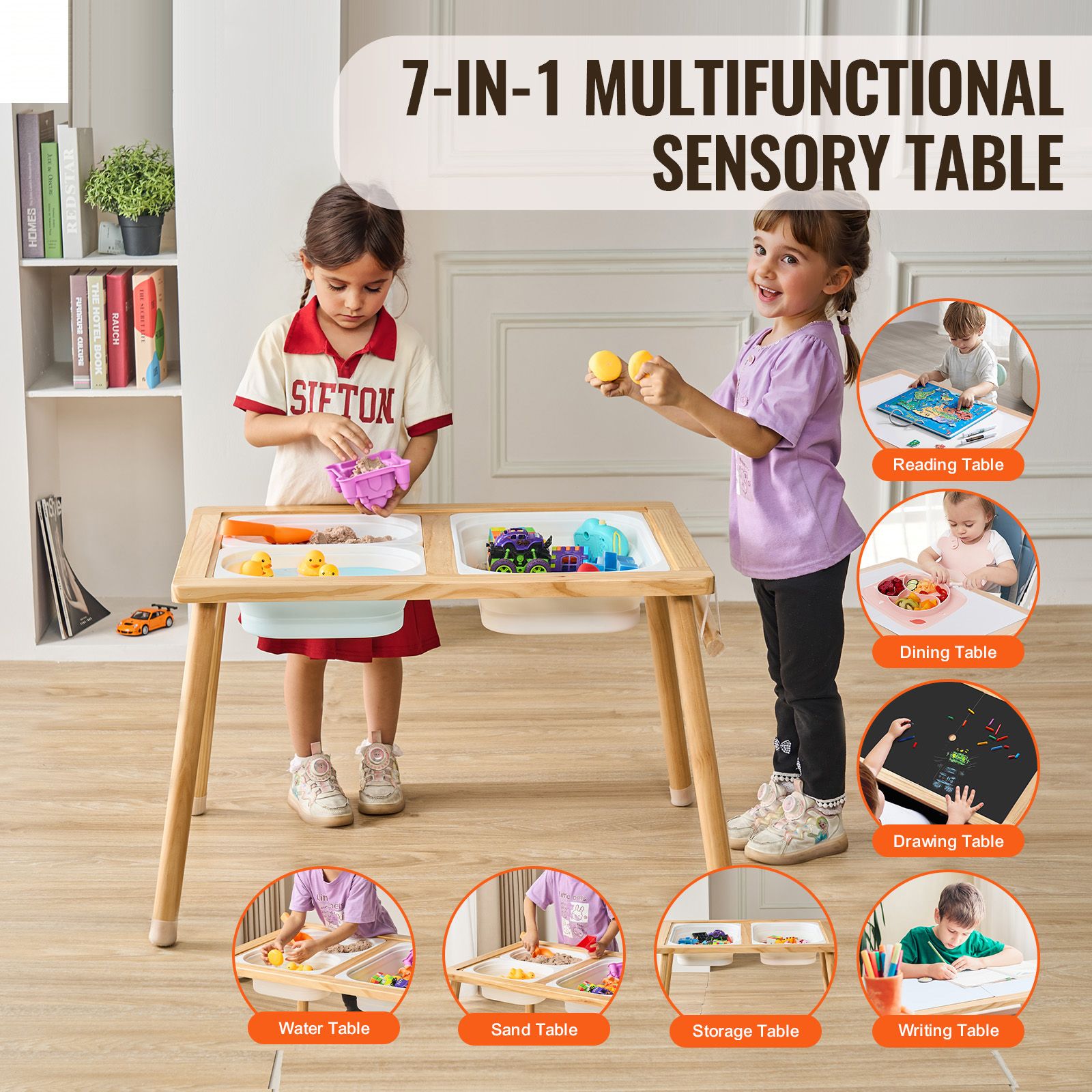 Meja Sensorik untuk Balita, Me - Kids Outdoor Sensory Table ulasan dan harga