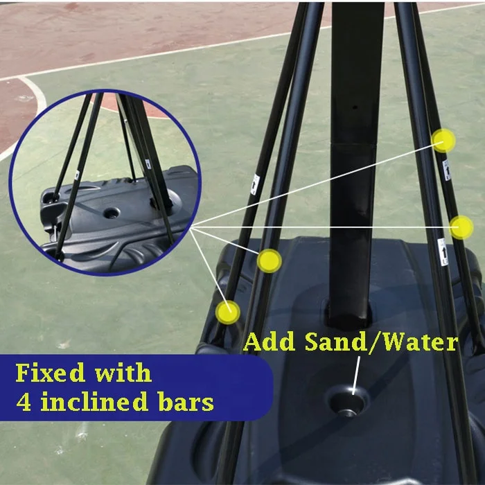 Ring Basket Mobile dengan Keti - Basketball Hoop Outdoor ulasan dan harga