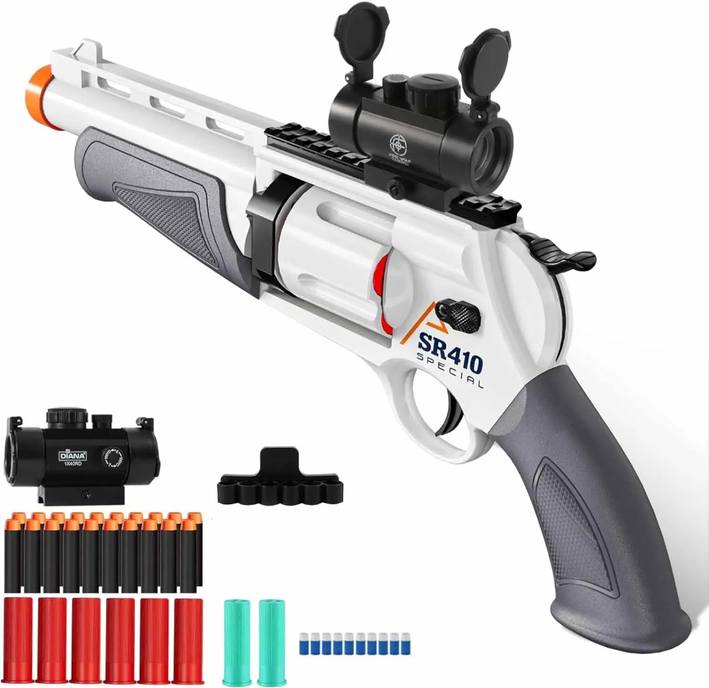 Senapan Mainan Revolver Isi Ma - Kids Outdoor Xmas Gifts ulasan dan harga