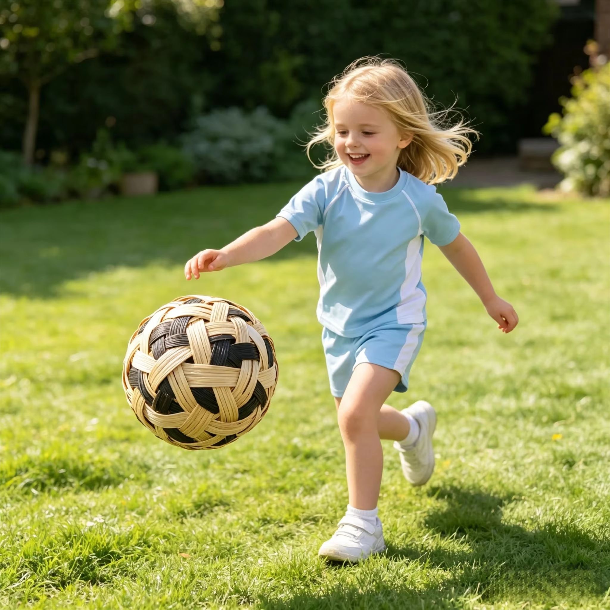 Bola Sepak Takraw Rotan Anyama - Kids Outdoor Volleyball ulasan dan harga