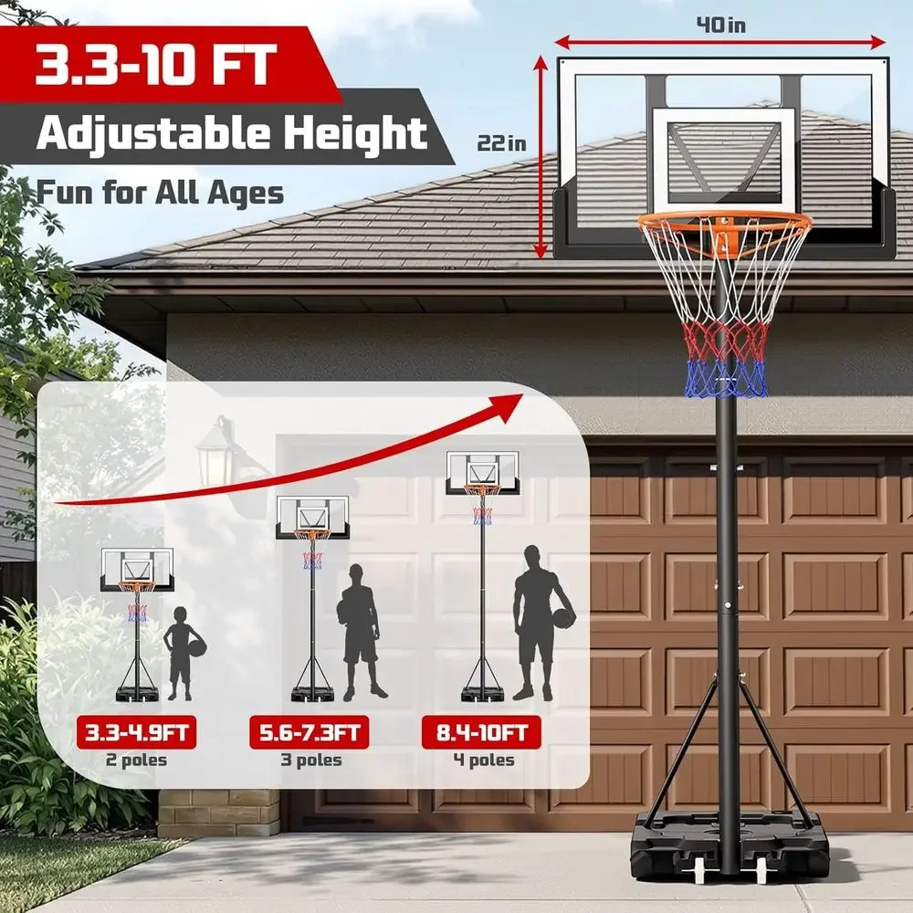 Ring Basket Portabel untuk Lua - Basketball Hoop Outdoor ulasan dan harga