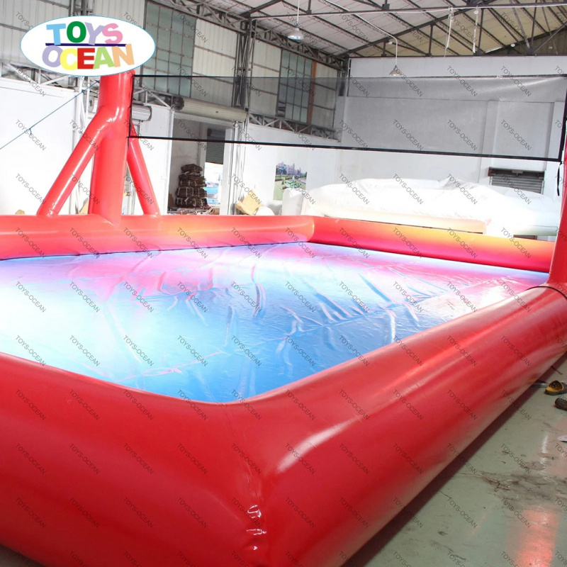 Lapangan Voli Tiup PVC Kelas K - Kids Outdoor Volleyball ulasan dan harga