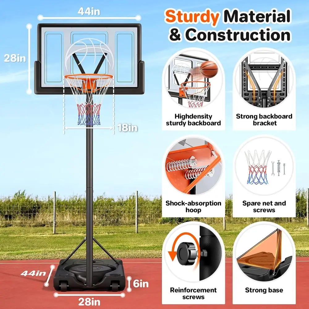 Sistem Ring Basket Portabel ya - Basketball Hoop Outdoor ulasan dan harga