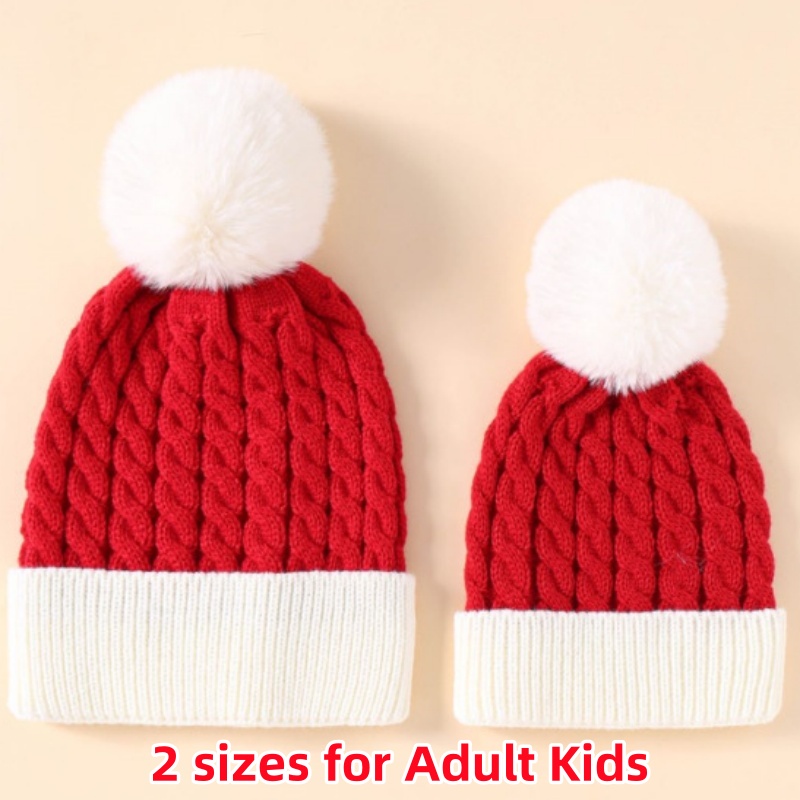 Topi kupluk rajut hangat musim - Kids Outdoor Xmas Gifts ulasan dan harga