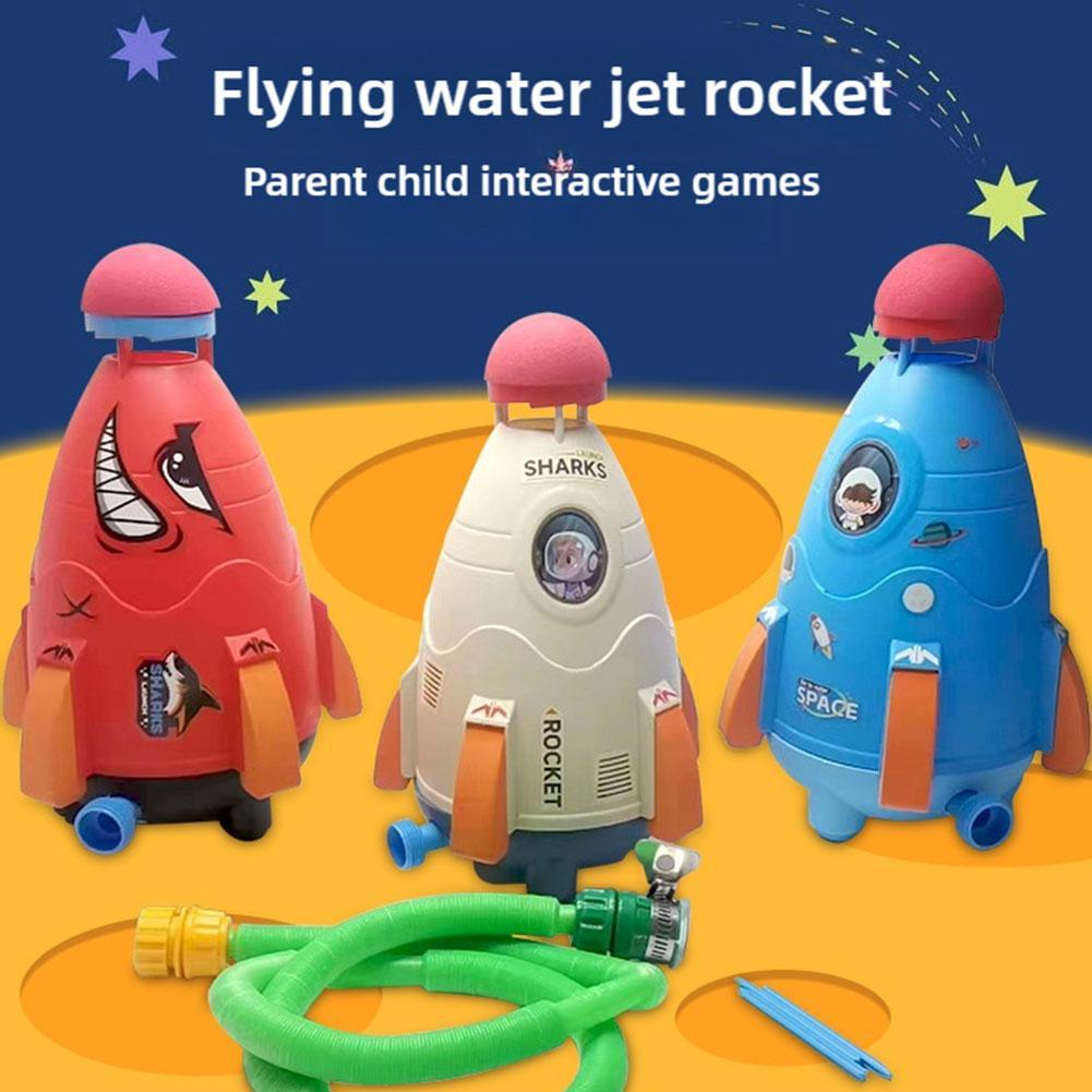 Mainan Peluncur Roket Penyiram - Kids Outdoor Garden ulasan dan harga