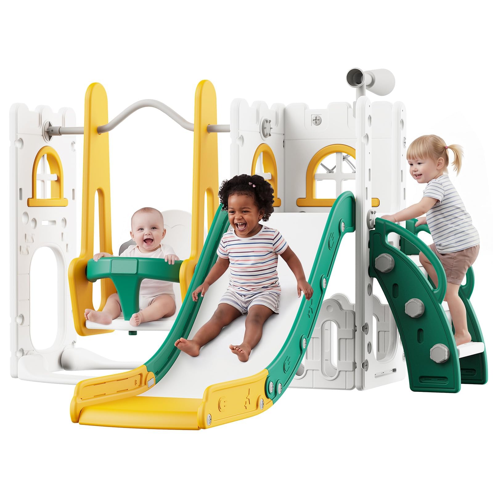 7 in 1 Set Perosotan dan Ayuna - Kids Outdoor Slide ulasan dan harga