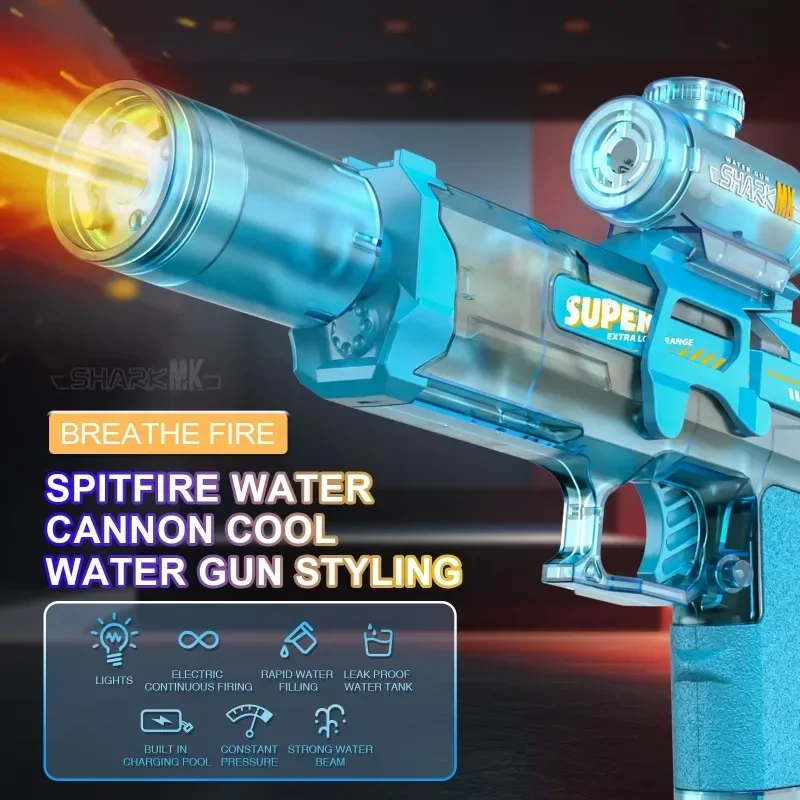 Mainan Pistol Air Elektrik Sim - Kids Outdoor Water Toys ulasan dan harga