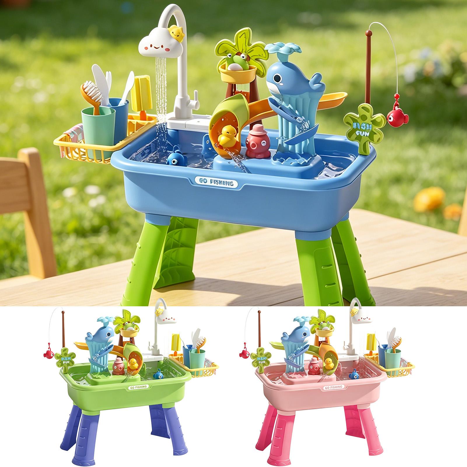 Meja Air Anak dengan Pompa, Me - Kids Outdoor Sensory Table ulasan dan harga