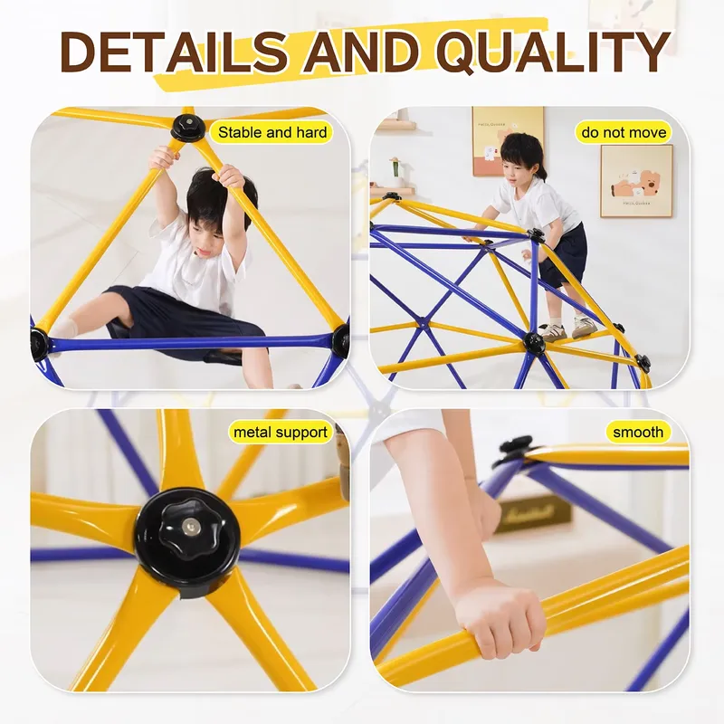 Set Panjat Kubah Geometris 10F - Kids Outdoor Climbing Dome ulasan dan harga