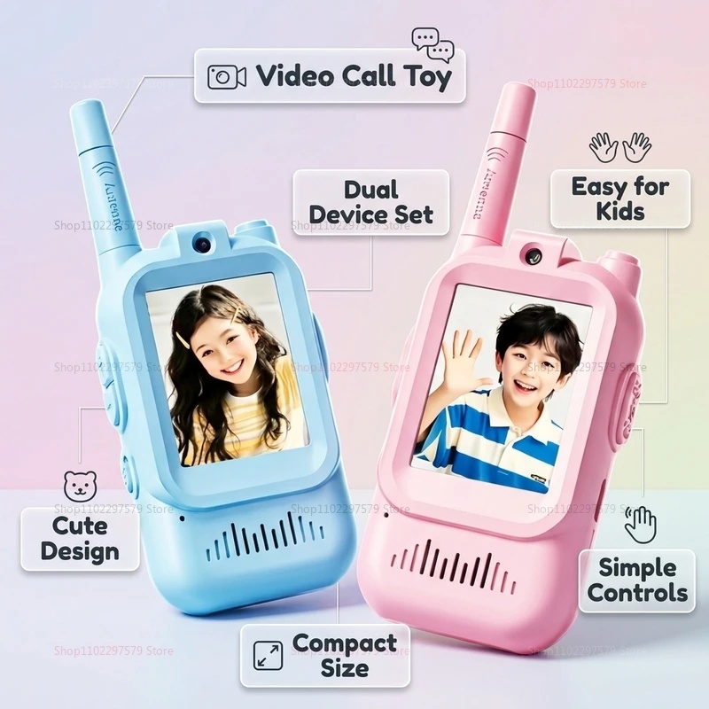 Walkie Talkie Video Anak BARU  - Kids Outdoor Clubhouse ulasan dan harga