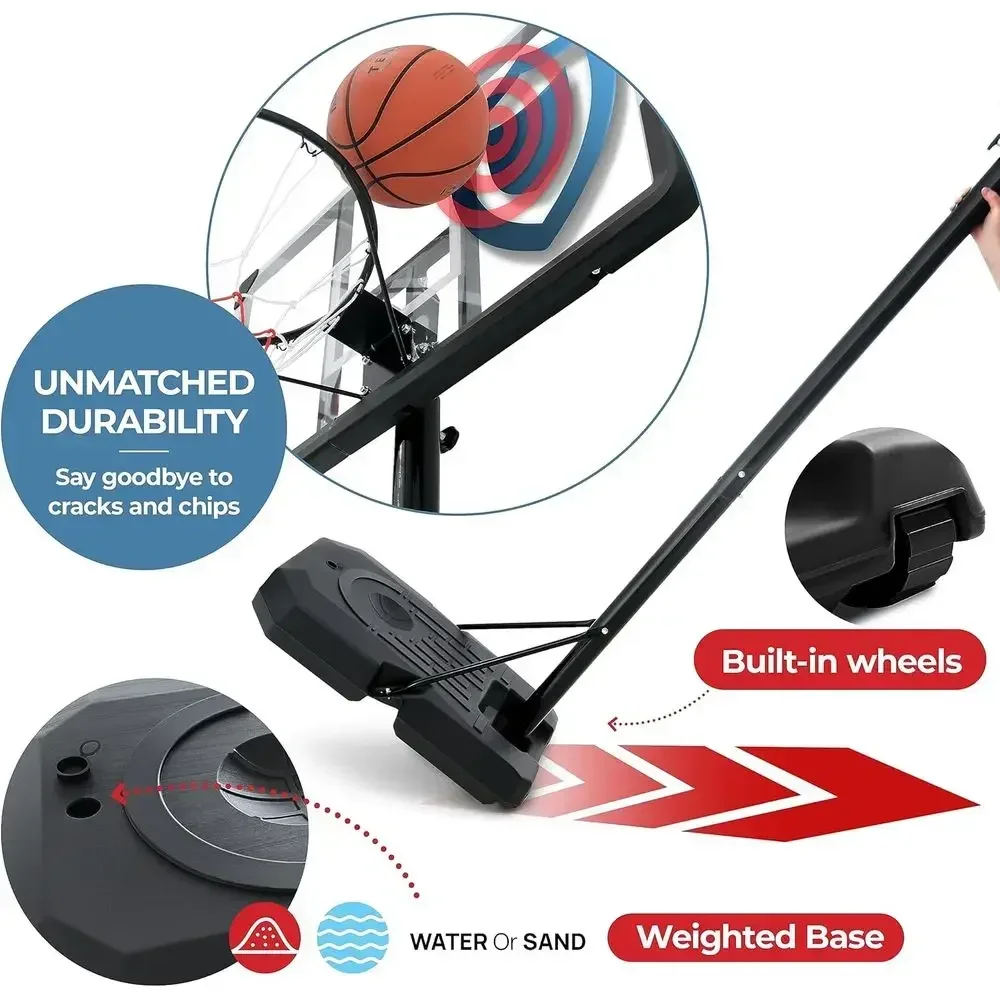 Sistem Ring Basket Anti Pecah  - Basketball Hoop Outdoor ulasan dan harga