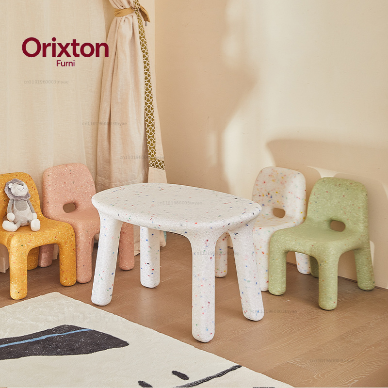 Set Meja dan Kursi Belajar Ana - Kids Outdoor Chair Plastic ulasan dan harga