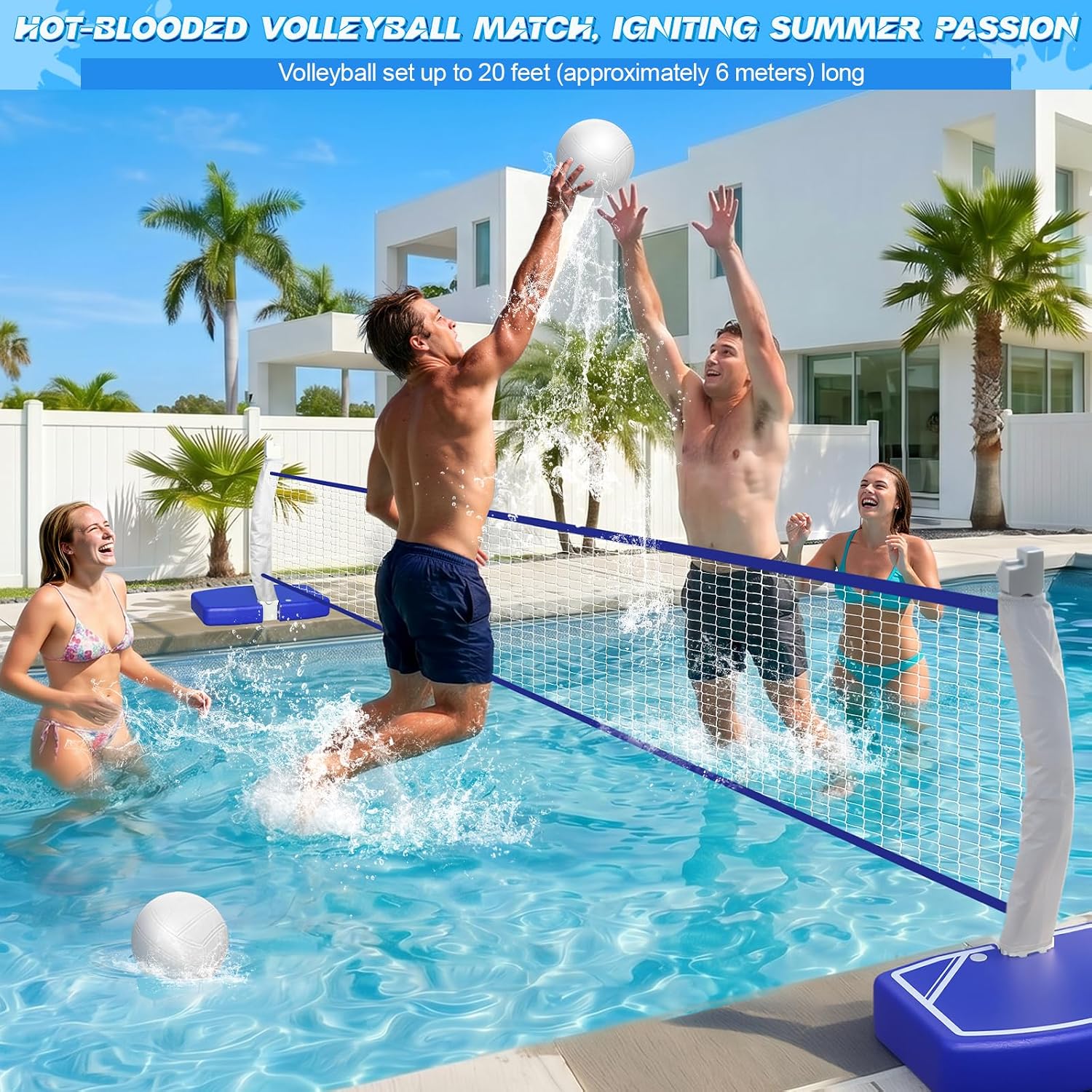 Set Ring Basket dan Jaring Bol - Kids Outdoor Volleyball ulasan dan harga
