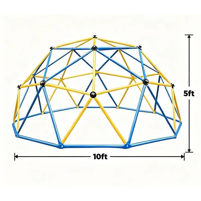 Kubah Panjat 10 kaki dengan Pe - Kids Outdoor Climbing Dome ulasan dan harga
