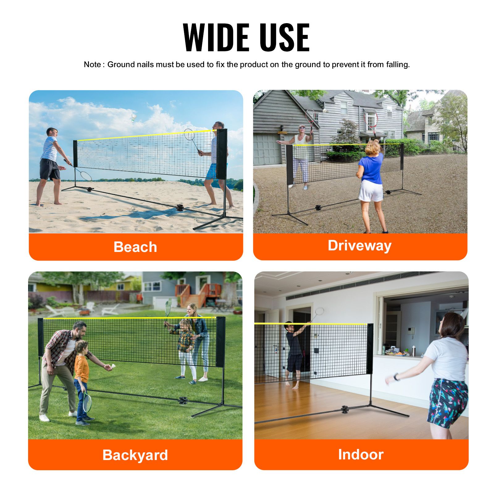 Jaring Bulu Tangkis, Jaring Bo - Kids Outdoor Volleyball ulasan dan harga