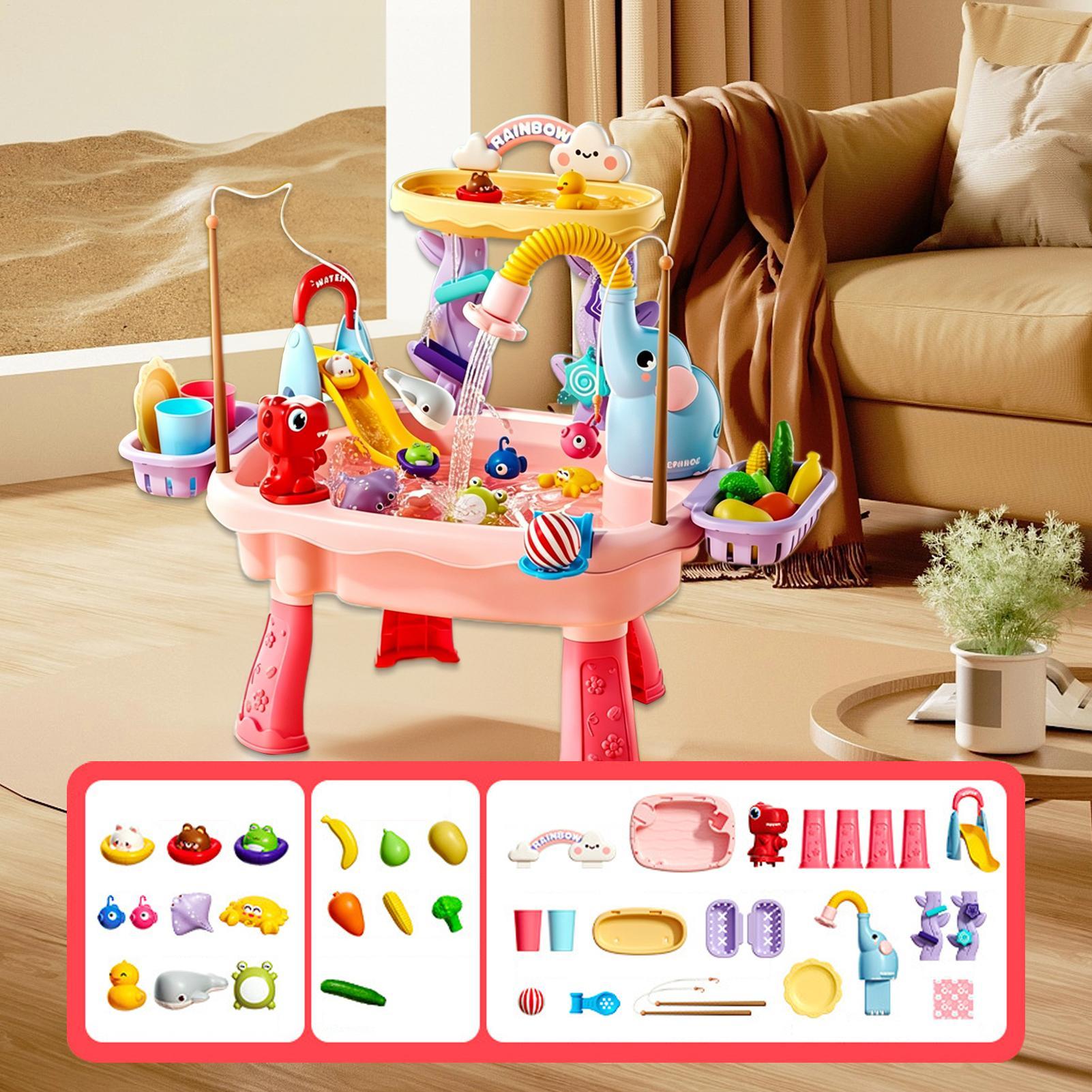 Meja Air Anak Balita, Mainan D - Kids Outdoor Sensory Table ulasan dan harga