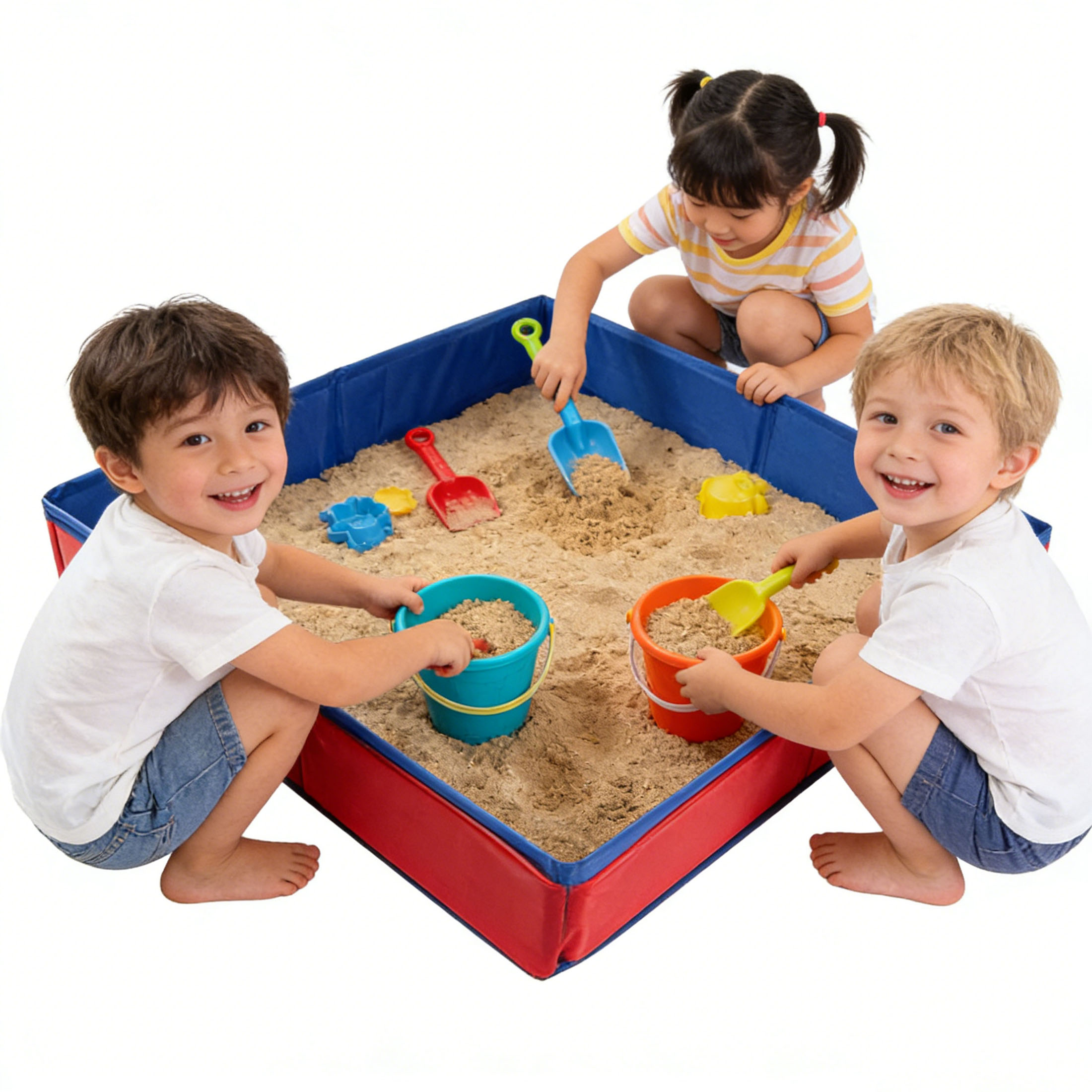 Meja Pasir Anak untuk Anak Lak - Kids Outdoor Sensory Table ulasan dan harga