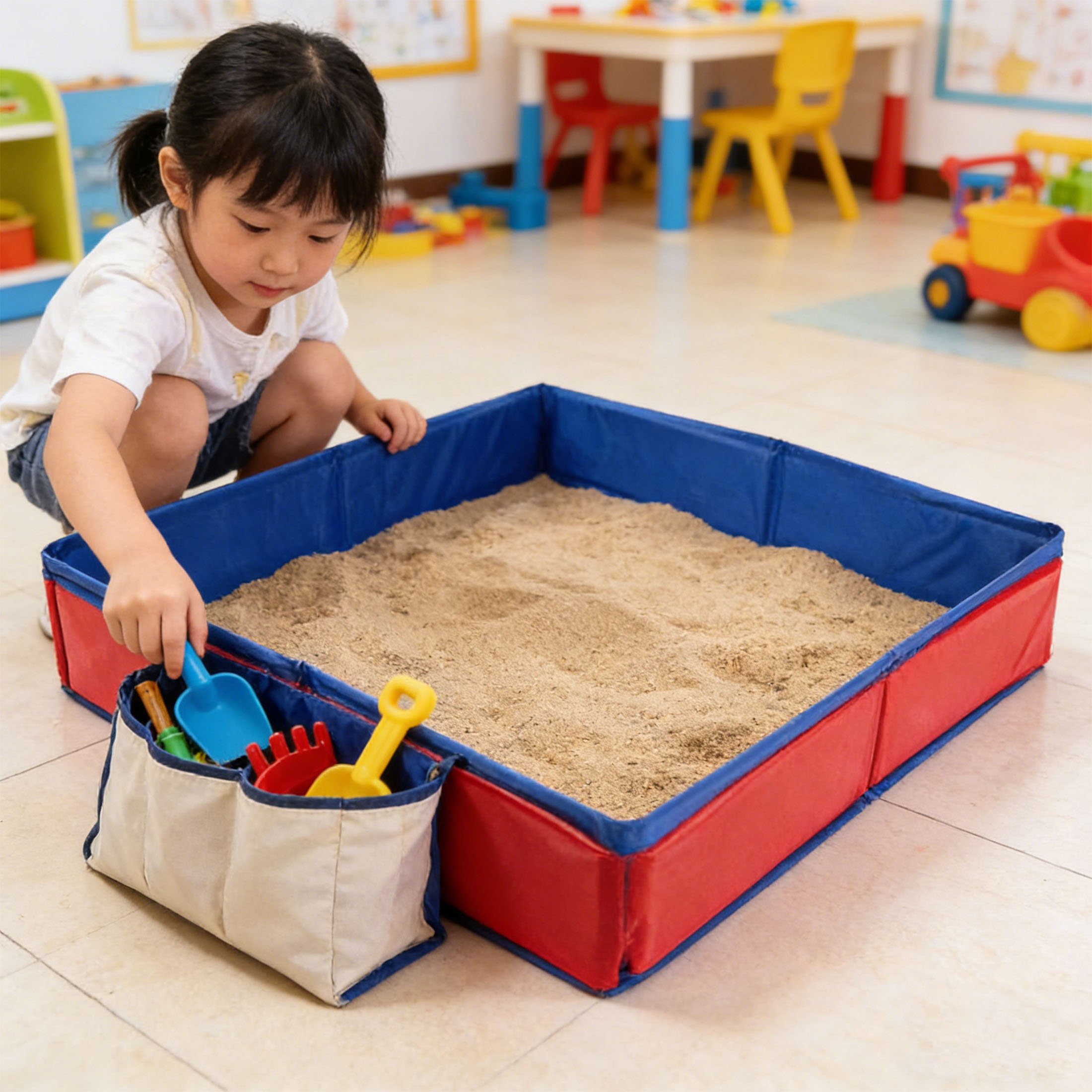 Meja Pasir Anak untuk Anak Lak - Kids Outdoor Sensory Table ulasan dan harga