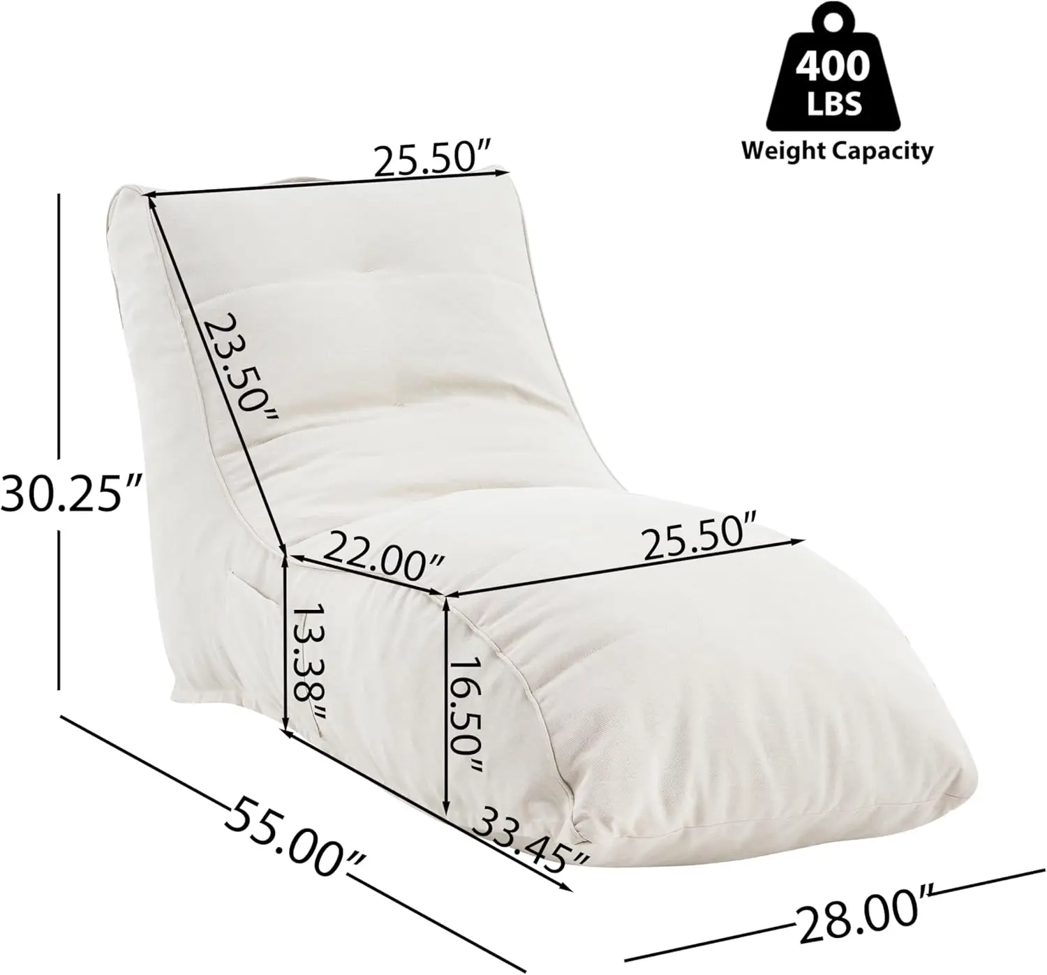 Kursi Bean Bag Outdoor Ethel,  - Kids Outdoor Lounge ulasan dan harga