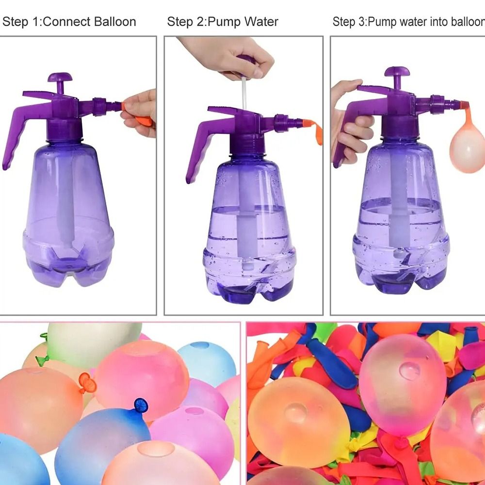 Pompa Balon Bom Air Udara Port - Kids Outdoor Water Toys ulasan dan harga