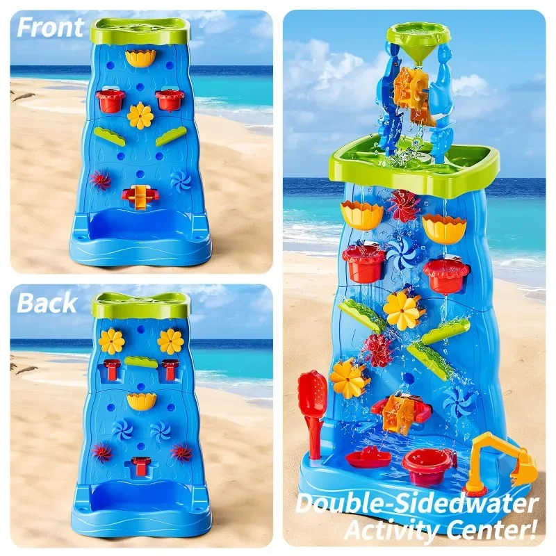 Dinding Penemuan Air Terjun An - Kids Outdoor Sensory Table ulasan dan harga