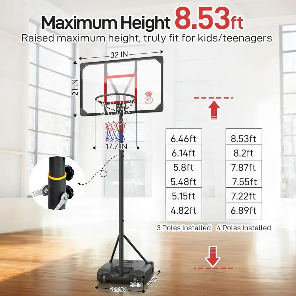 Ring Basket Portabel dengan Ti - Basketball Hoop Outdoor ulasan dan harga