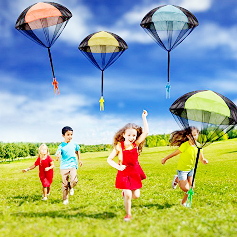Tangan Melemparkan Parasut Ana - Kids Outdoor Volleyball ulasan dan harga