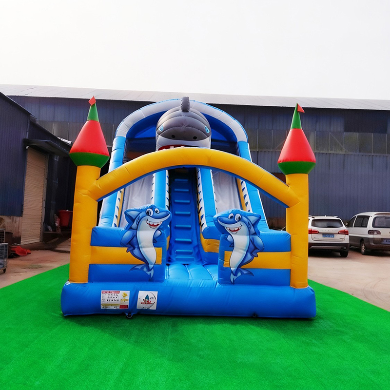 Perosotan Tiup Kecil yang Dapa - Kids Outdoor Slide ulasan dan harga