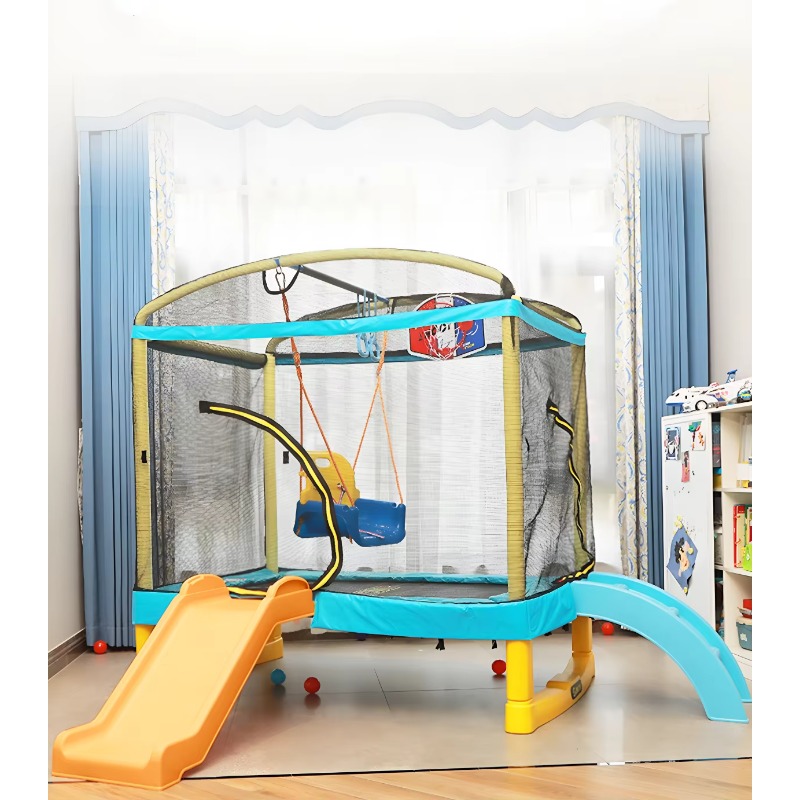 Trampolin Grosir untuk Anak-An - Kids Outdoor Slide ulasan dan harga