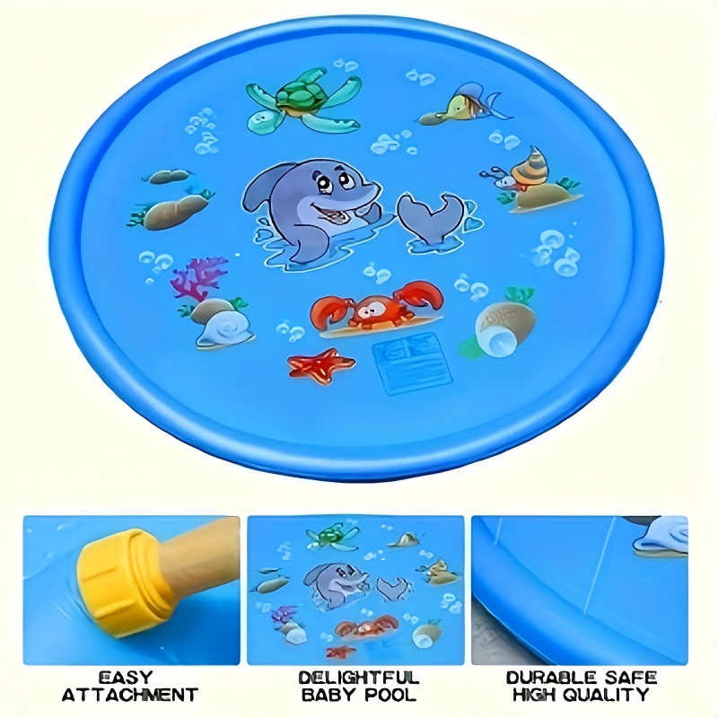 Alas Semprot Air Tiup Pantai 1 - Kids Outdoor Clubhouse ulasan dan harga