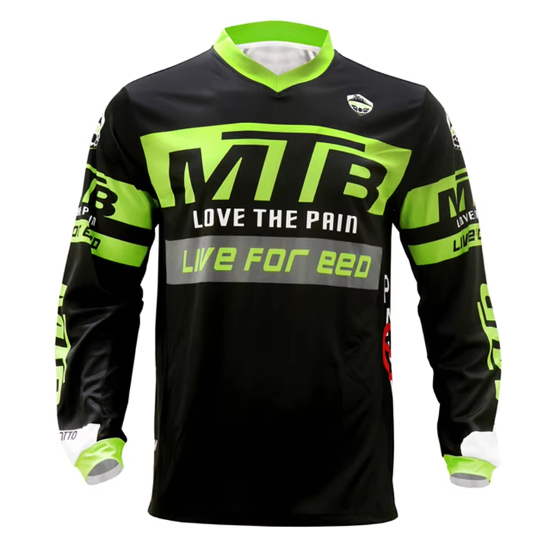 Jersey Balap MTB Lengan Panjan - Kids Outdoor Fort ulasan dan harga